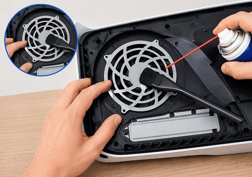 PS5 Selbst Reinigen