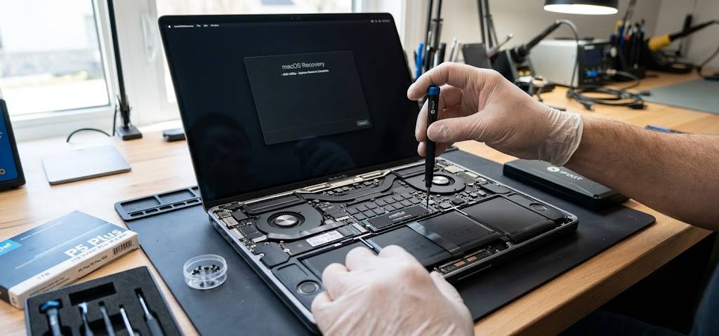 Defekte MacBook SSD professionell ersetzt