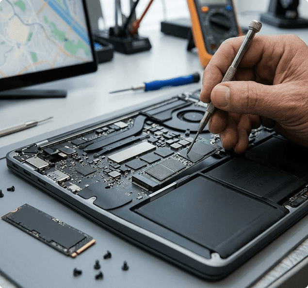 MacBook SSD Upgrade Wien mit professionellem SSD Einbau